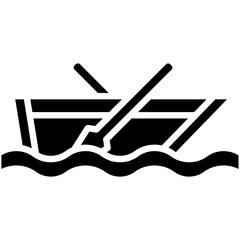 Rowing Boat Icon