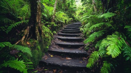 Take a hike on Mount Vaea in Apia, Samoa, and enjoy a scenic trail.