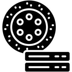 5D Data Storage Icon
