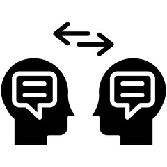 Face to Face Contact Icon