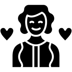 Happy Woman Icon