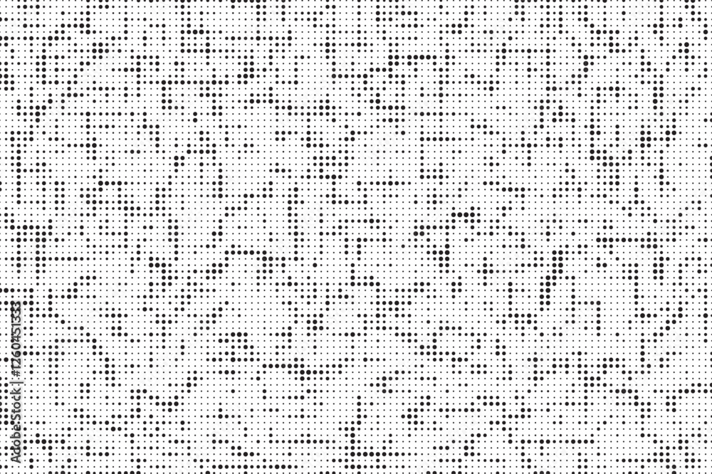 Aufkleber grunge halftone vector print background. retro pixelated backdrop. vector illustration.