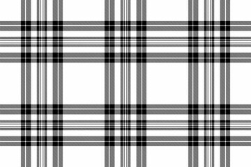 Elegant black, white, and gray plaid pattern.  Perfect for textile design, website backgrounds, or adding a touch of classic style to your projects.