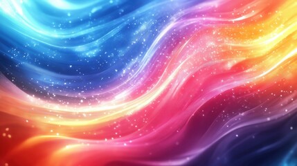 Abstract radiant waveforms background with radiant waveforms and colorful energy effects. Emphasizing dynamic patterns and modern aesthetics, ideal for vibrant art and contemporary designs.