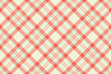 Elegant coral and mint green plaid pattern.  Perfect for textile design, website backgrounds, scrapbooking, or wrapping paper.