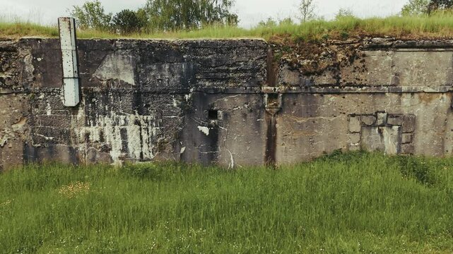 Ouvrage of Froideterre. Military garrison and bunker during World War I. Battle of Verdun France