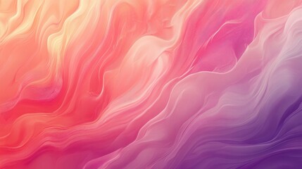 Obraz premium Abstract Fluid Art Background with Pink Orange and Purple Swirls