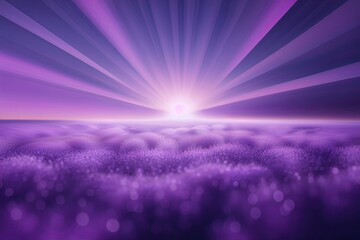 Fototapeta premium Abstract Purple Blurred Background with Gradient Light Rays and Shadows