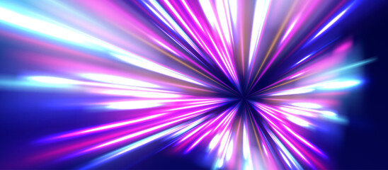 Fototapeta premium Colored shiny sparks of spiral wave. Curved bright speed line swirls. Shiny wavy path. Rotating dynamic neon circle. Magic golden swirl with highlights. Glowing swirl bokeh effect. vector png