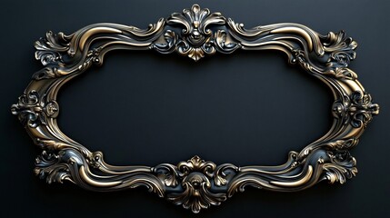 Decorative Design Frames with Elegant Ornaments