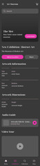Black Art Museum, Fine arts gallery guide, Artworks exhibit , Cultural heritage App UI Kit Template