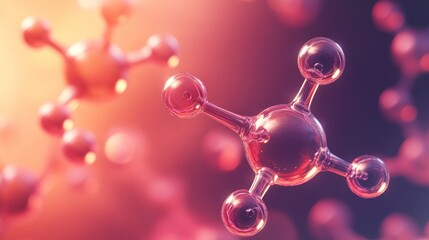Abstract Molecular Structure Visualization with Spherical Atoms and Bonds