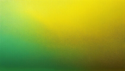 Noisy grain texture effect yellow green and lime color gradient banner background. Yellow grain texture background wallpaper backdrop.