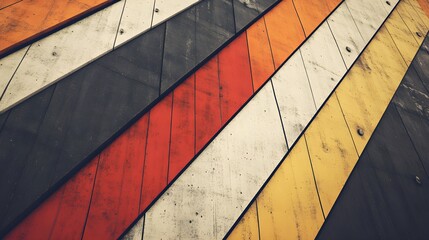 Vibrant Zigzag Pattern with Playful Colors in Photorealistic Detail