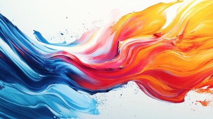 Abstract vibrant color streaks background with vibrant color streaks and dynamic patterns. Emphasizing modern excitement and artistic flair, ideal for high-energy designs and creative visuals.