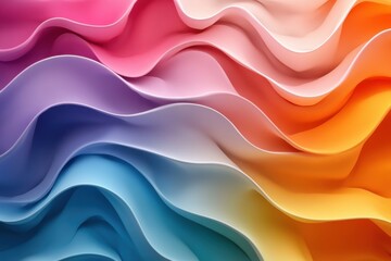Abstract vibrant color waves background with vibrant color waves and fluid motion effects. Emphasizing energetic patterns and modern style, ideal for artistic visuals and contemporary design.