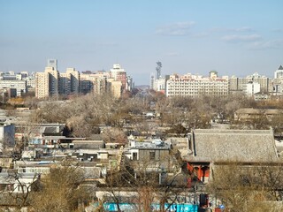 The CBD and hutongs in Beijing, China, represent the integration of modernity and antiquity.