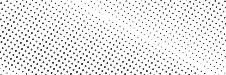 Halftone gradient. Dotted gradient, smooth dots spraying and halftones dot background seamless horizontal geometric pattern vector template set. dots modern style vector illustrator