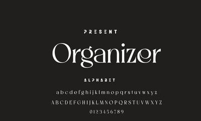 Lettering Fashion Designs. Modern elegant alphabet letters font and number. Minimalist typography fonts regular, typeface uppercase and lowercase.