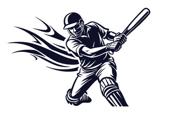 Male baseball player silhouettes on white background isolated.