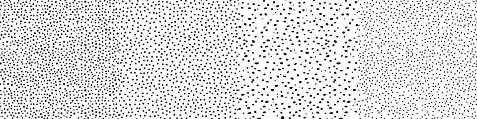 A seamless pattern with a hipster vibe, featuring dotted details and a modern abstract texture of hand-drawn spots