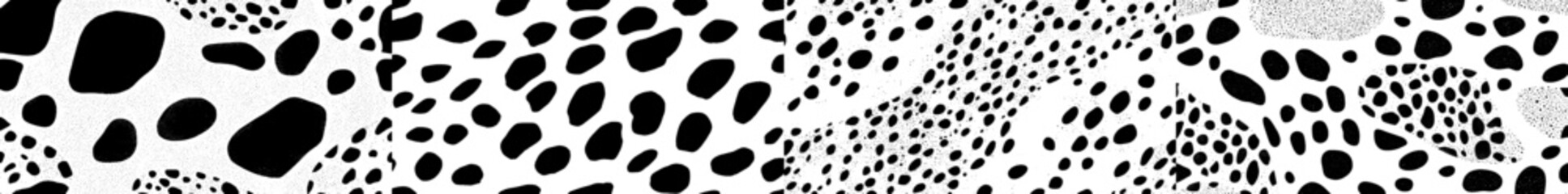 Leopard print forms a seamless pattern, exemplifying a fashionably stylish and modern texture