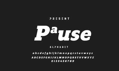 Lettering Fashion Designs. Modern elegant alphabet letters font and number. Minimalist typography fonts regular, typeface uppercase and lowercase.