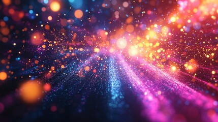 Abstract vibrant neon bursts with dynamic energy. Featuring energetic patterns and radiant highlights. Emphasizing modern vibrancy and motion. Ideal for high-energy and artistic-themed designs.