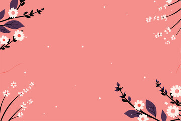 Create a delicate vector background featuring scattered lavender flowers in a dainty, pastel color palette.  The design should have a soft, romantic feel.