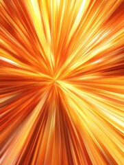Fototapeta premium Bright orange and yellow rays vector background