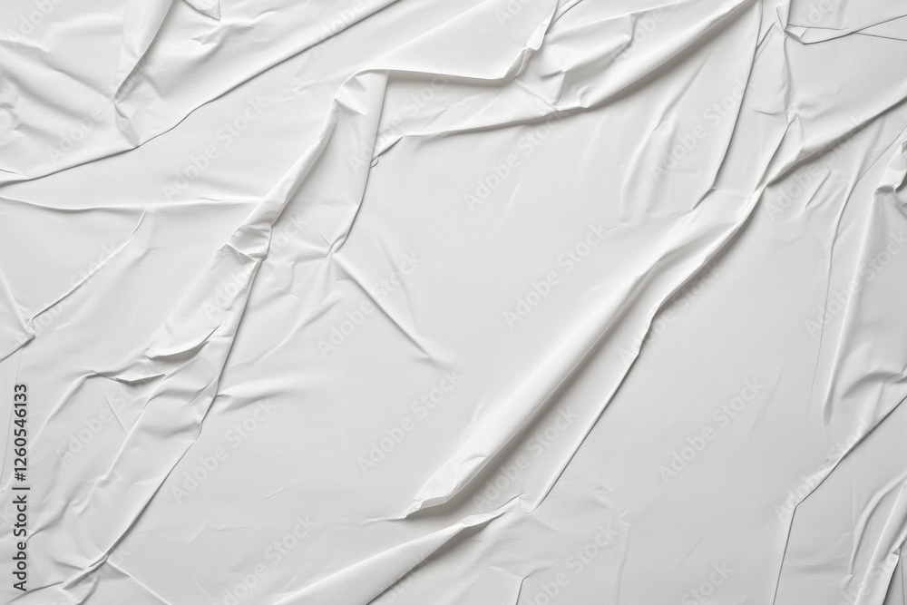 Aufkleber Soft folds of textured surface adding depth to design projects, providing unique and visually appealing background