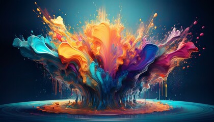 Obraz premium Discover the power of ink on paper. 