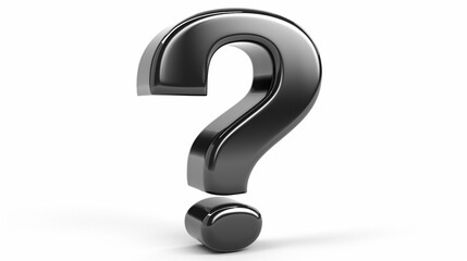 silver question mark