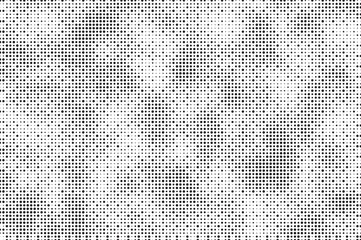 Black and White Dots, Halftone effect. Gradient background. 