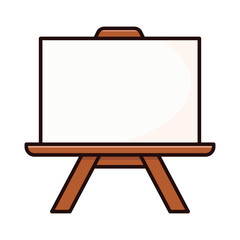White board icon vector design template