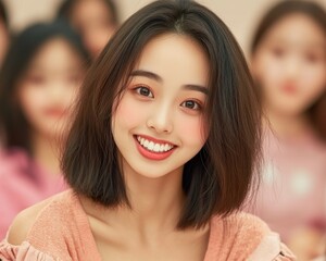 Empowering Teens Unlock Self-Esteem and Motivation This image features a Close-up of a therapist gesturing while speaking to a group of attentive teenagers during a self-acceptance and motivation