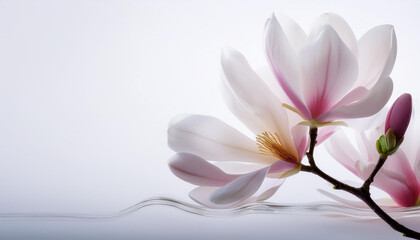 Obraz premium ReferenSpring flower Magnolia