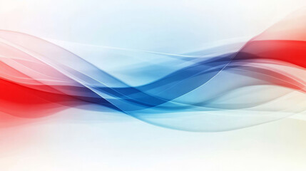 Naklejka premium An abstract background blending blue, red, and white hues for a dynamic visual effect