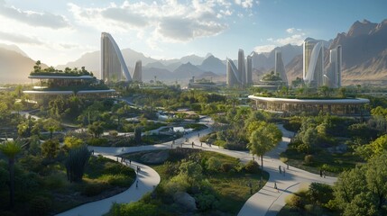 Neom City in Saudi Arabia	