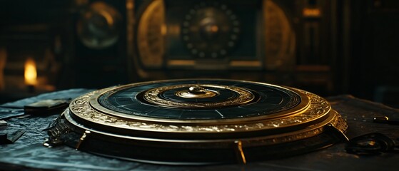 Ultra-Detailed Hyper-Realistic Cinema Report Icon