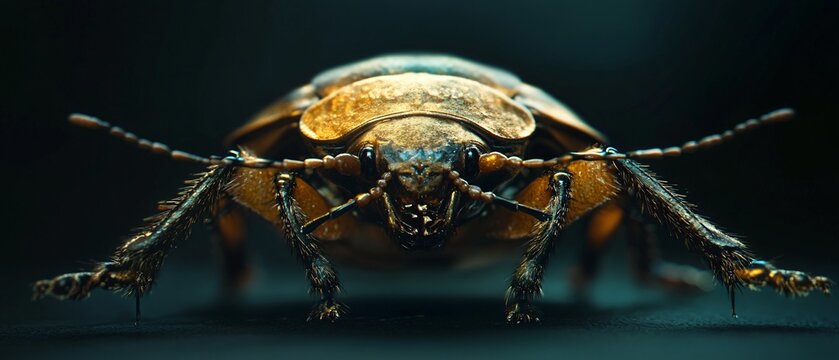 Bug Icon in Ultra Detail, Hyper Realistic Cinematography