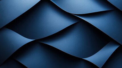 Stylish Blue background with abstract elements for design, featuring white space in the center for text. Ideal for modern banners and abstract wallpapers.