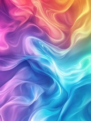 Obraz premium Abstract Flowing Colors: A Vibrant and Colorful Abstract Background