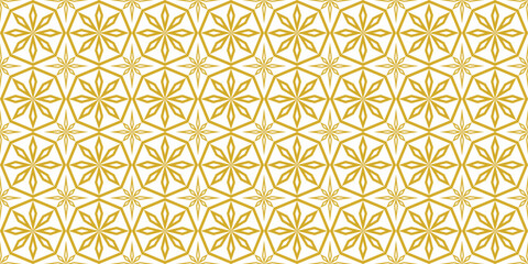 Seamless pattern in authentic arabian style. Vector illustration