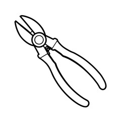 vector illustration of a garden scissors