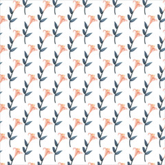 seamless background with hearts