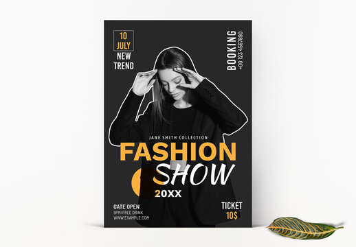 Fashion Show Flyer Layout