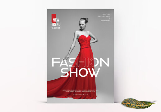 Fashion Show Flyer Layout