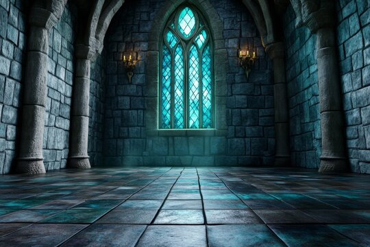 A dark, medieval castle war room where a king and his advisors strategize their next conquest