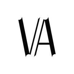 UA monogram logo design letter text name symbol monochrome logotype alphabet character simple logo